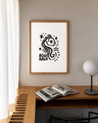 Acuario - Blanco y Negro