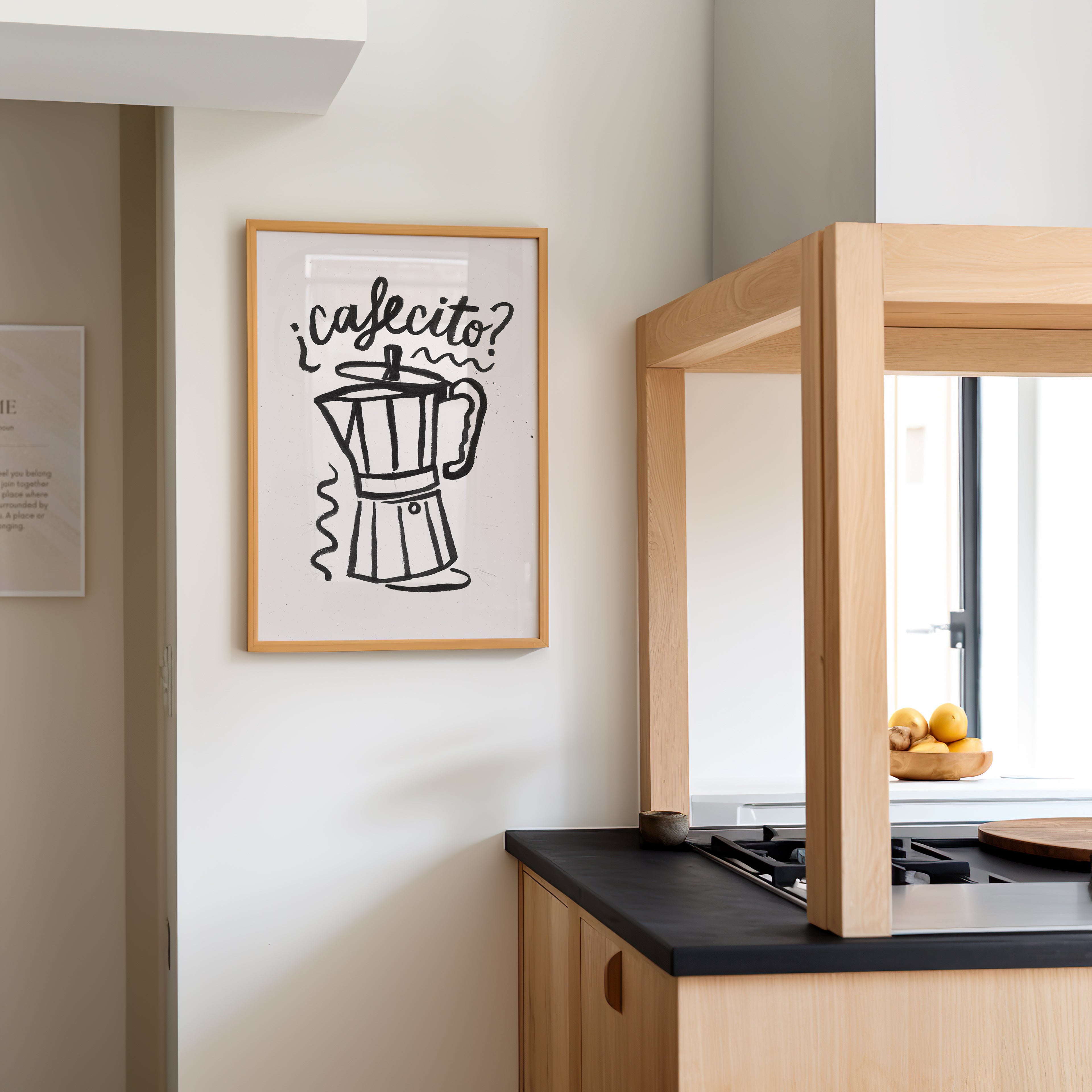Lo que le faltaba a tu cocina - Cuadro Cafecito