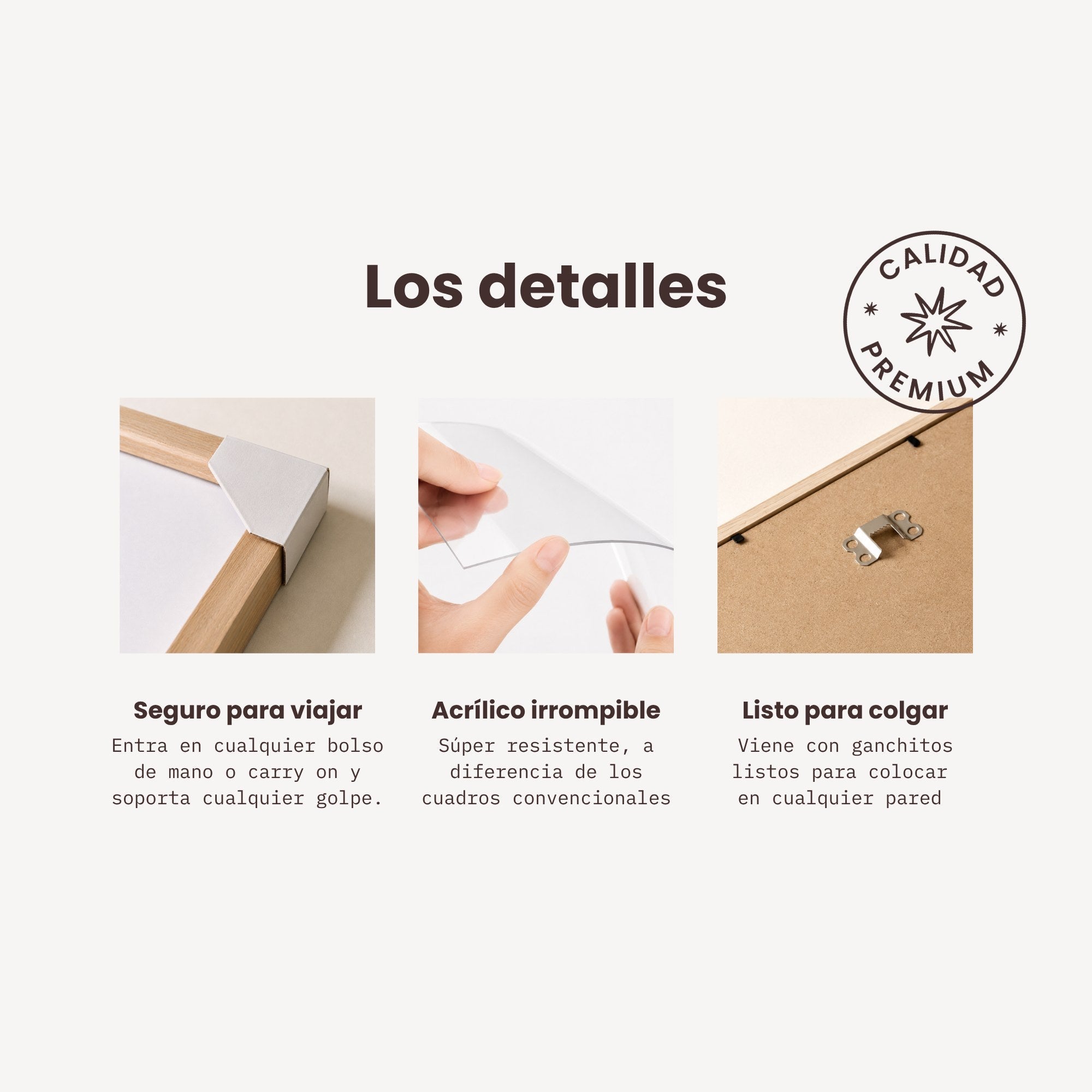Detalles del cuadro: acrílico irrompible y listo para colgar — El Kiosko de Mar, Uruguay