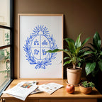 100% Patriota - Cuadro Escudo de Uruguay
