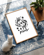 Piscis - Blanco y Negro