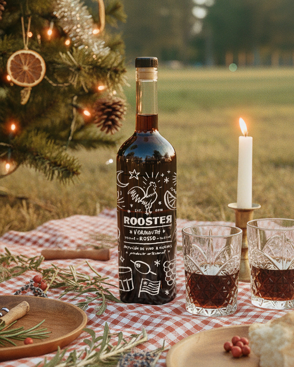 Vermut Rooster x El Kiosko. Edición especial - Rosso 750ml