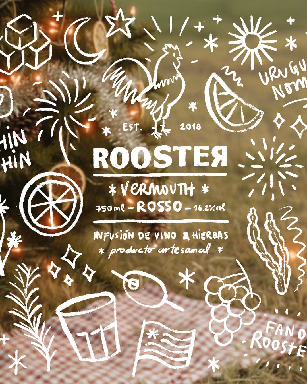 Vermut Rooster x El Kiosko. Edición especial - Rosso 750ml